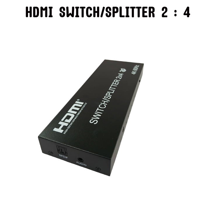 HDMI SPITTER 2 ออก 4 จอ+Audio 3D 1080P DA-GO-HM-PC024