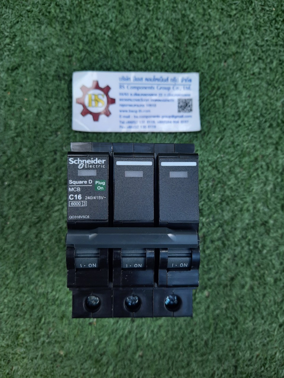 Schneider : MCB.(ลูกย่อย) QO316VSC6T 3P 16A