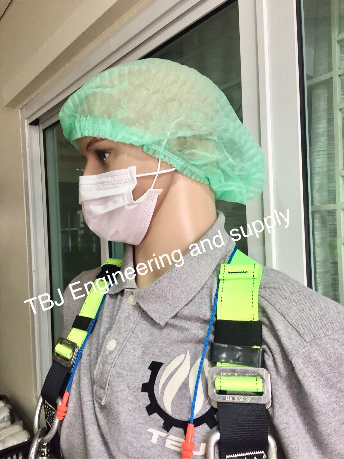 หมวกตัวหนอน คลุมผม (1,000 ชิ้น)