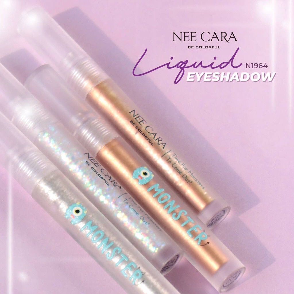 NEE CARA Monster Liquid Eyeshadow N1964 มอนส์เตอร์ ลิควิด อายแชโดว 2.5 กรัม