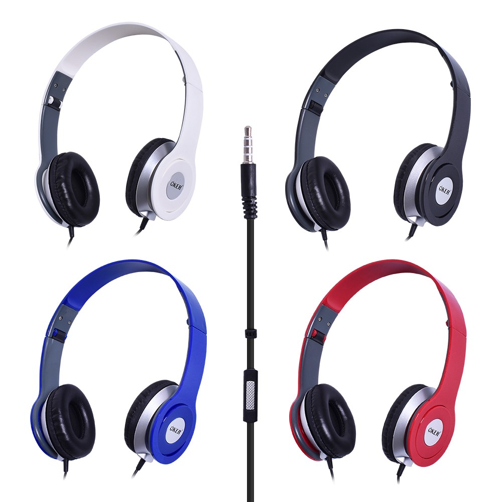 OKER SM-350 OKER หูฟังพร้อมไมค์ SMALLTALK 3.5 มม HP-HM-OK-350XX