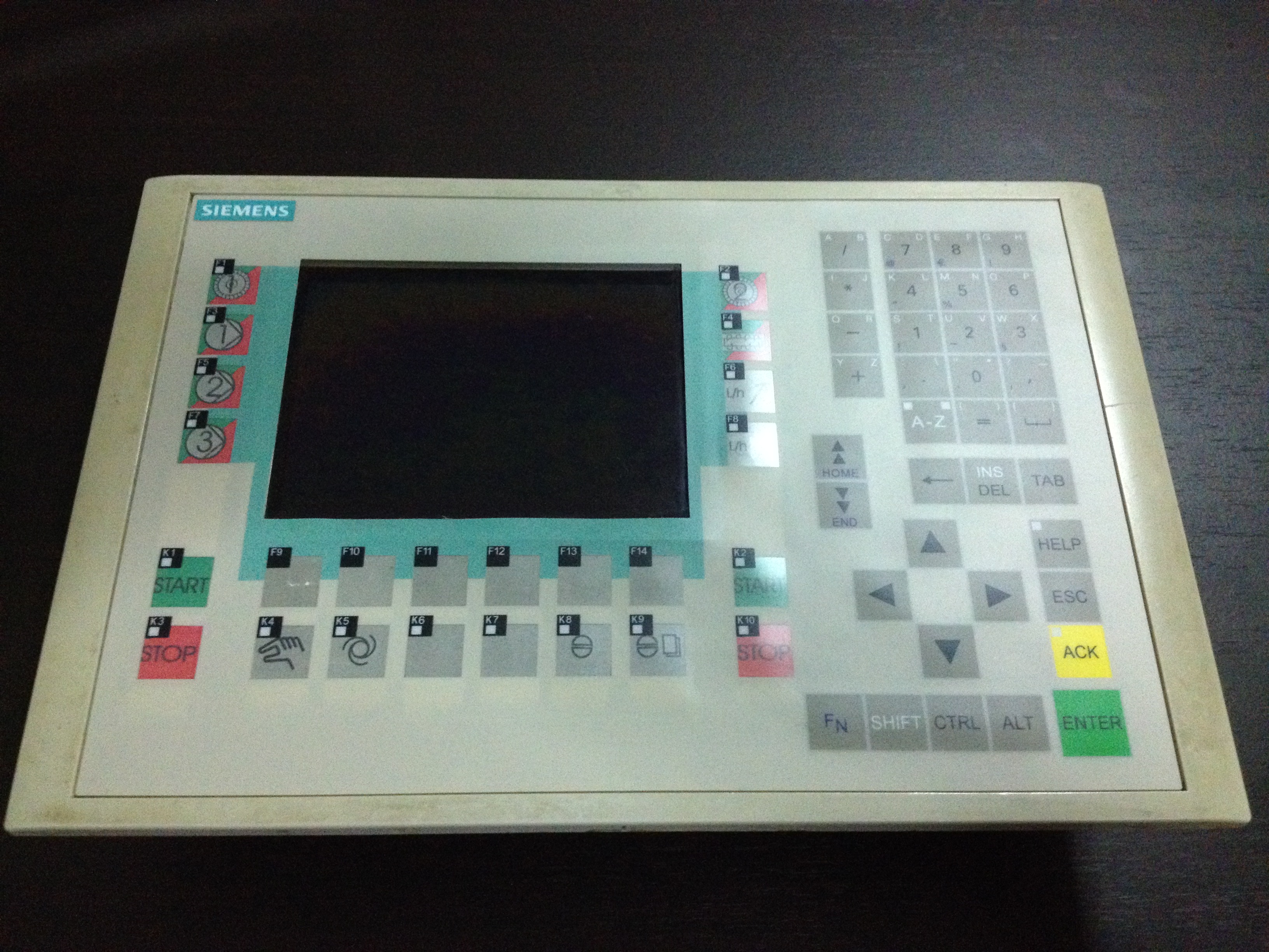 SIEMENS SIMATIC OP 270 KEY 6" 6AV6 542-0CA10-0AX0