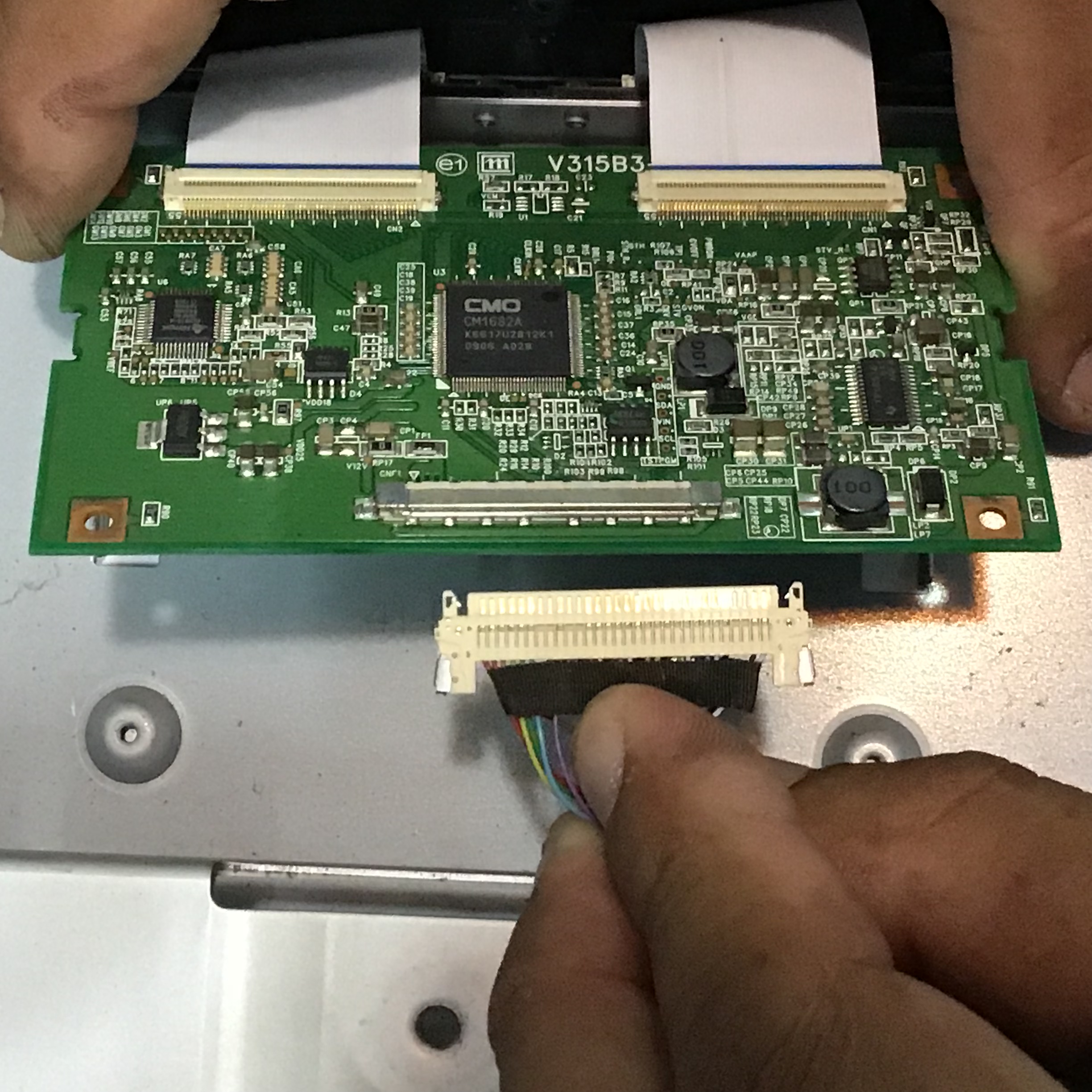 สาย LVDS เบอร์ 1 (30พิน) ยาว 40 cm(เขี้ยวล็อกใน1 CH) S