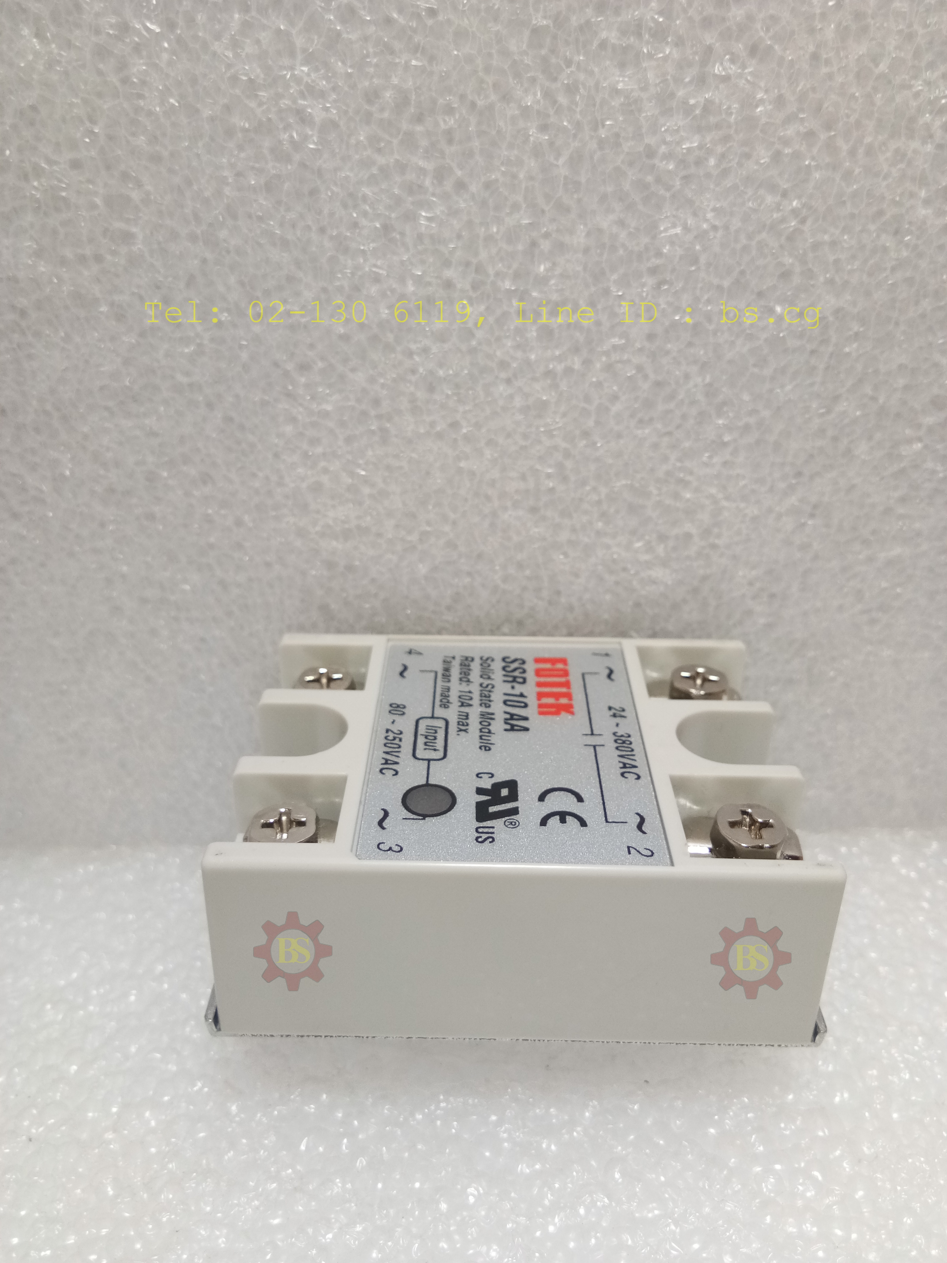 FOTEK : Solid State Module Rated: 10A max. SSR-10 AA