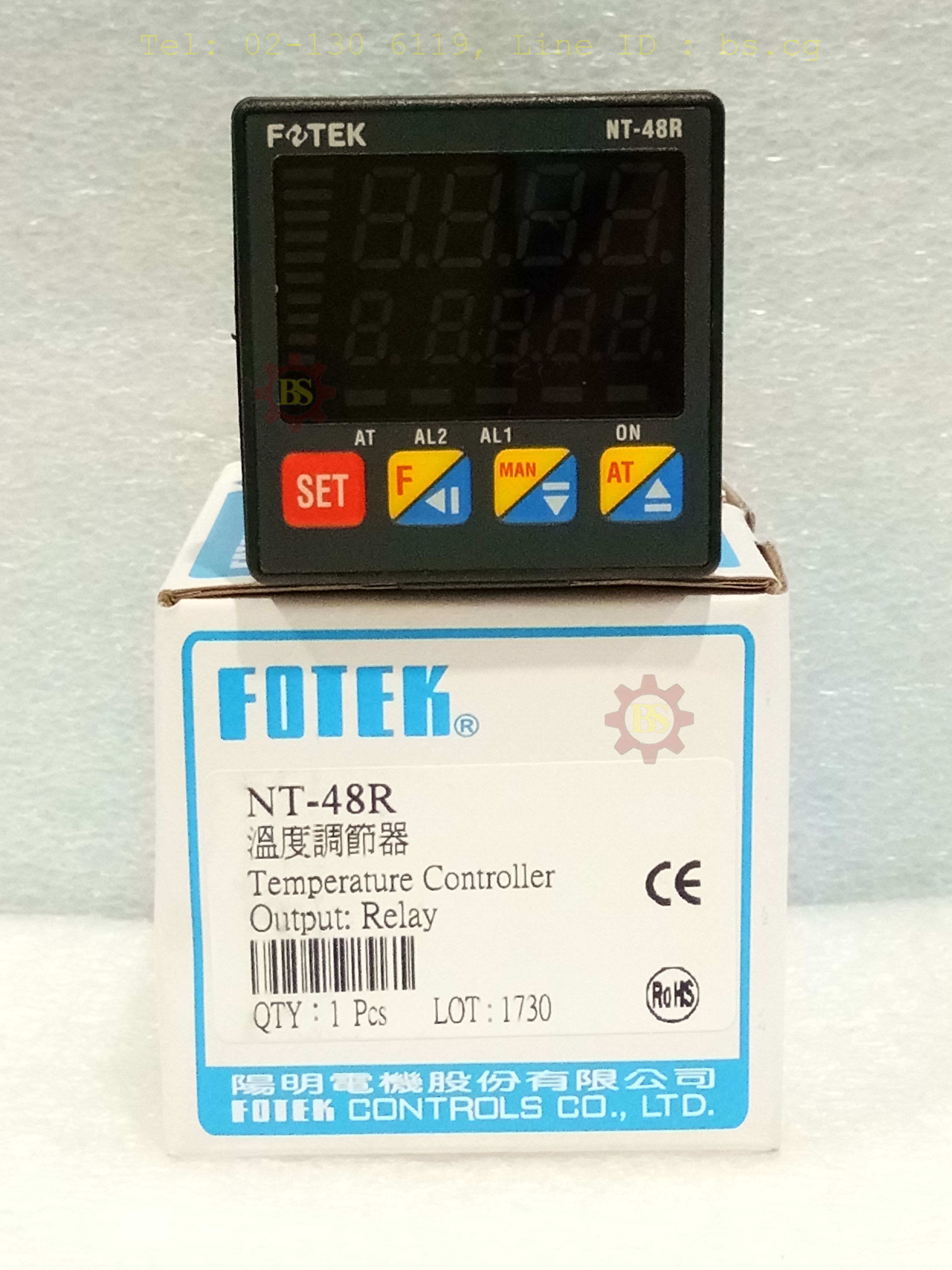 FOTEK : Temperature Controller Output:Relay NT-48R