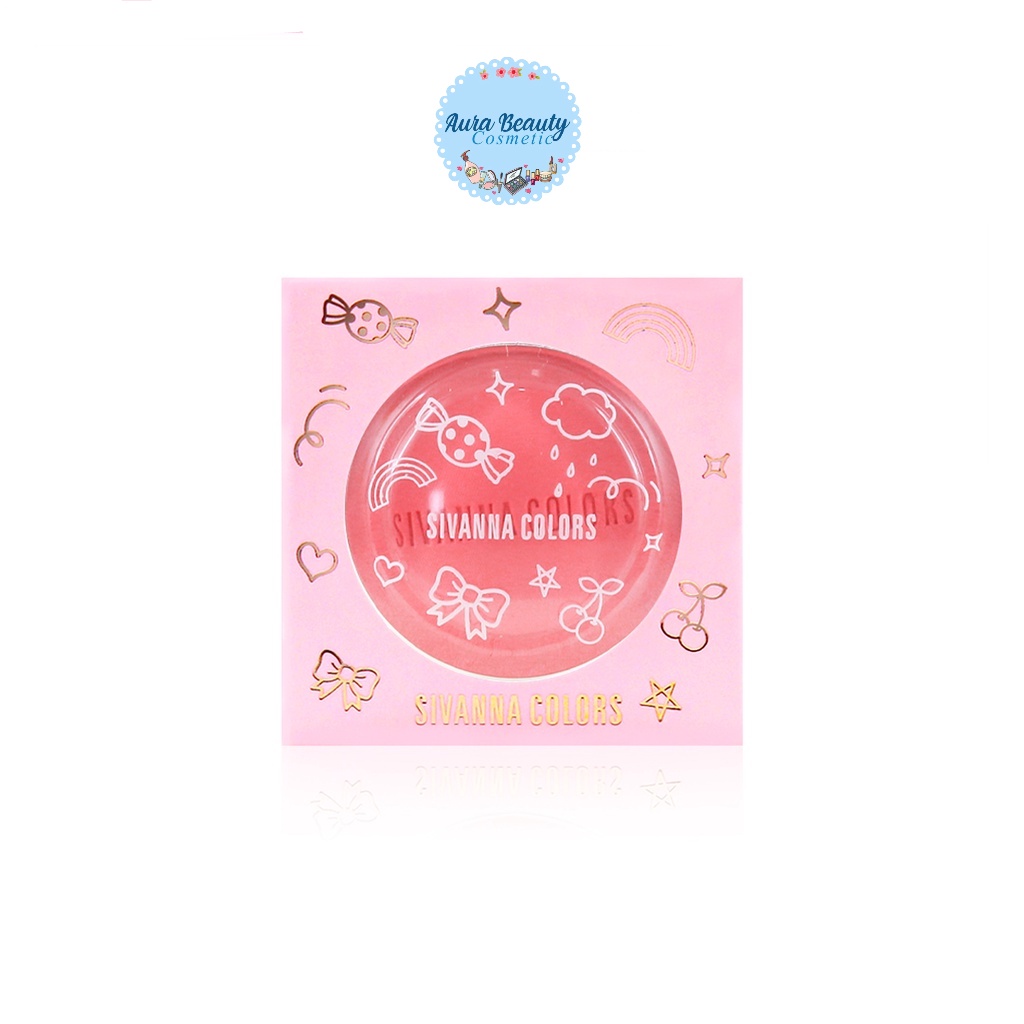 Sivanna Pretty Cheeks With Blush HF5079 บลัชออน พริตตี้ชีคส์ 6เฉดสี ซีวันนา