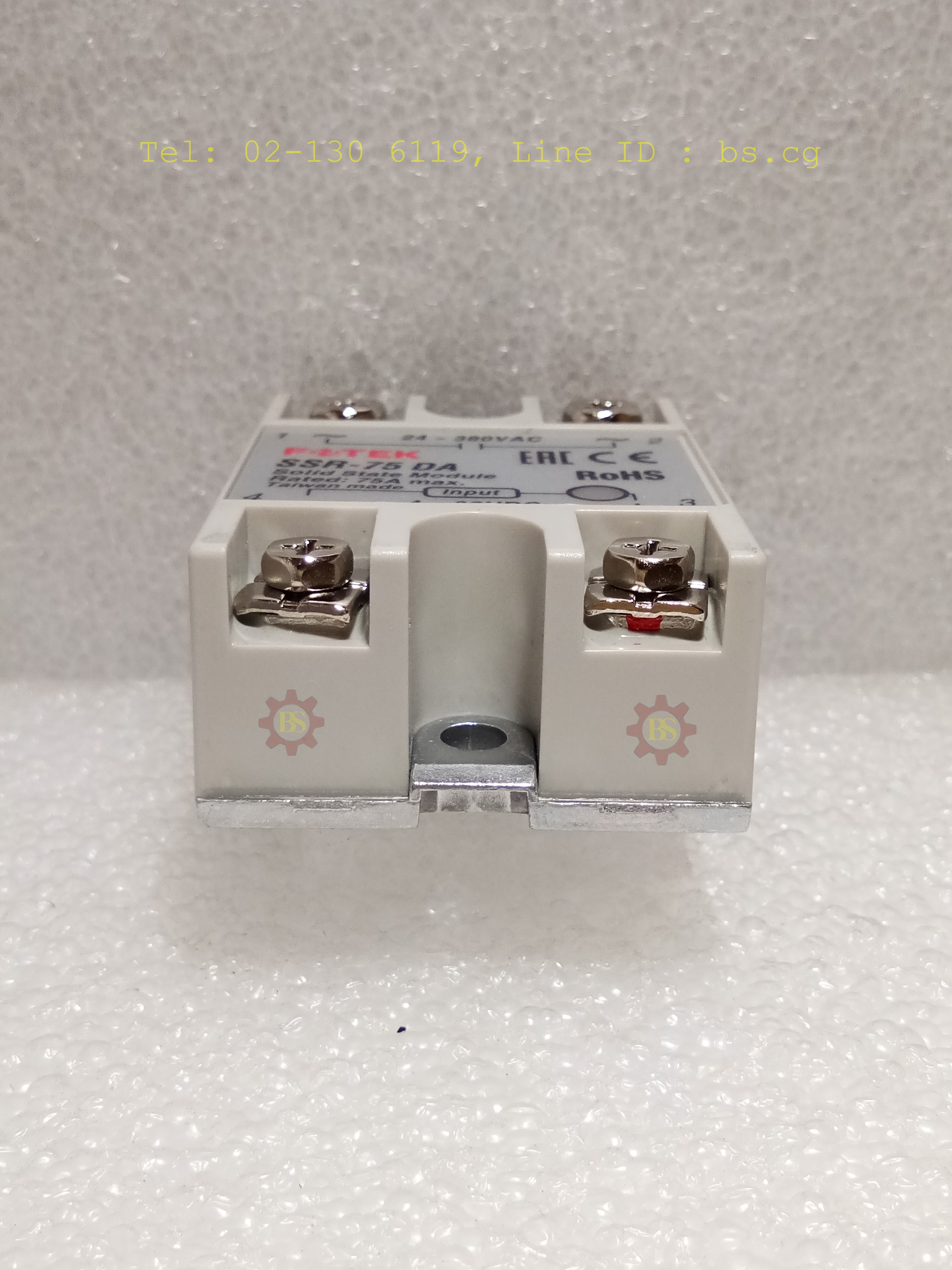 FOTEK : Solid State Module Rated: 75A max. SSR-75 DA