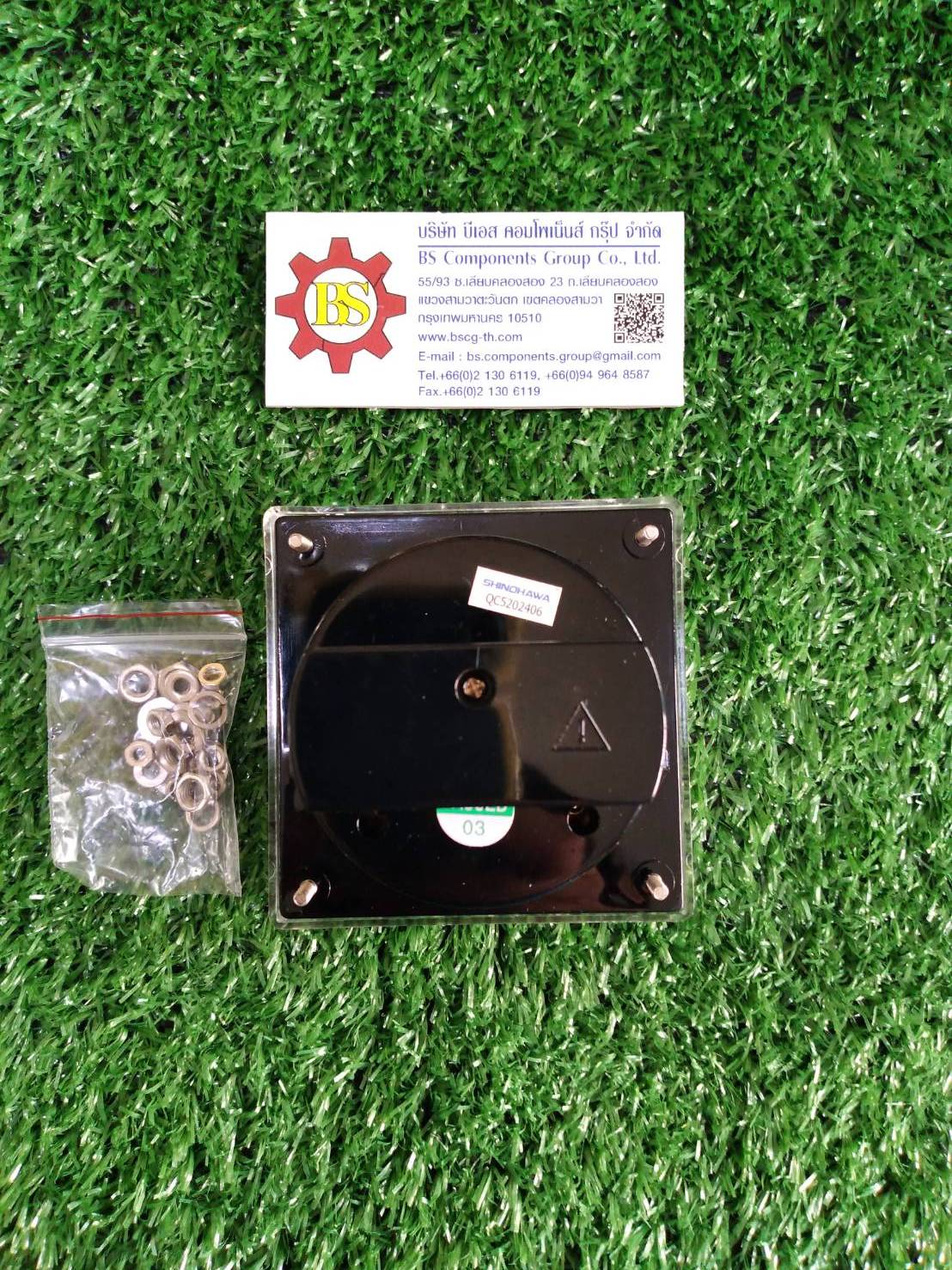 Shinohawa : DC Volt meter 30V DC 80x80mm. (MT852) สำเนา