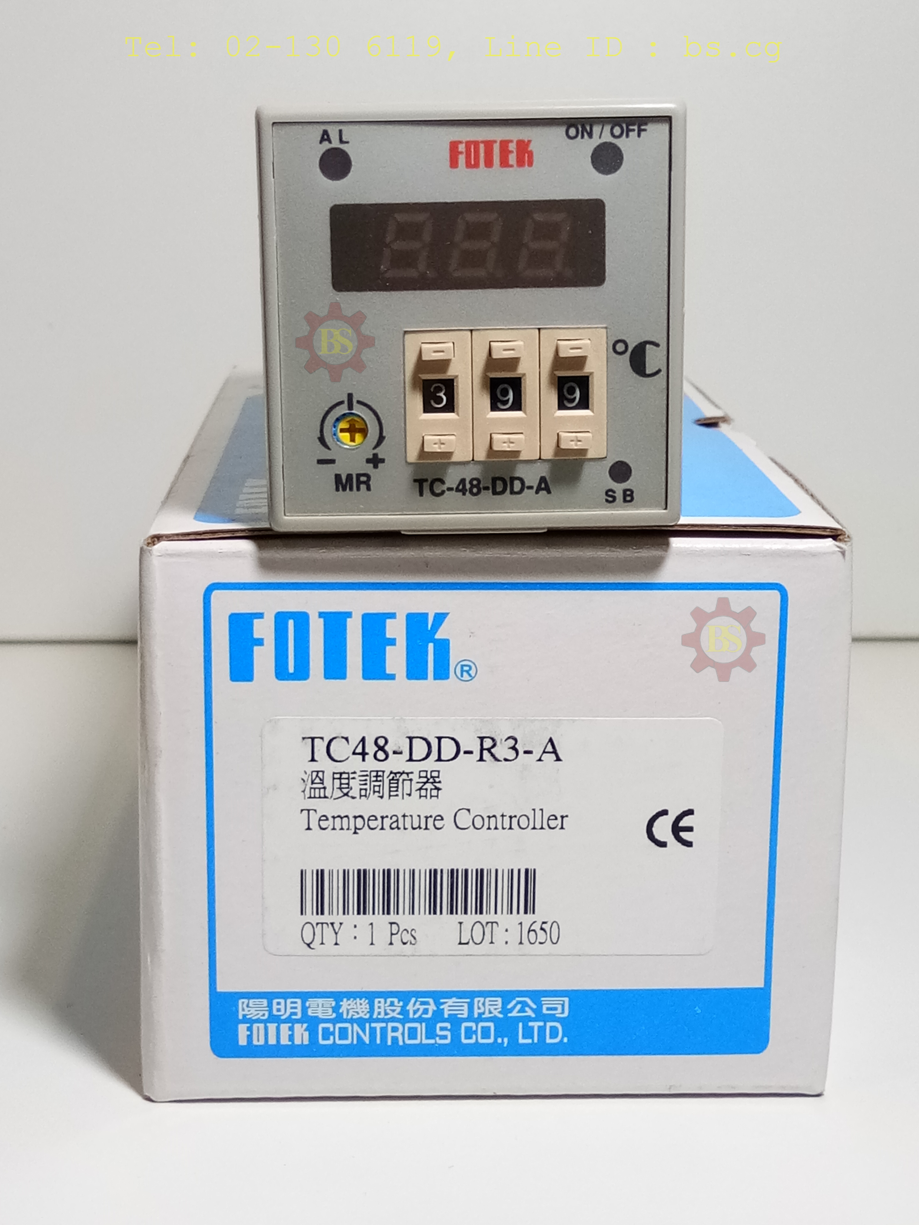 FOTEK : Temperature Controller TC48-DD-R3-A