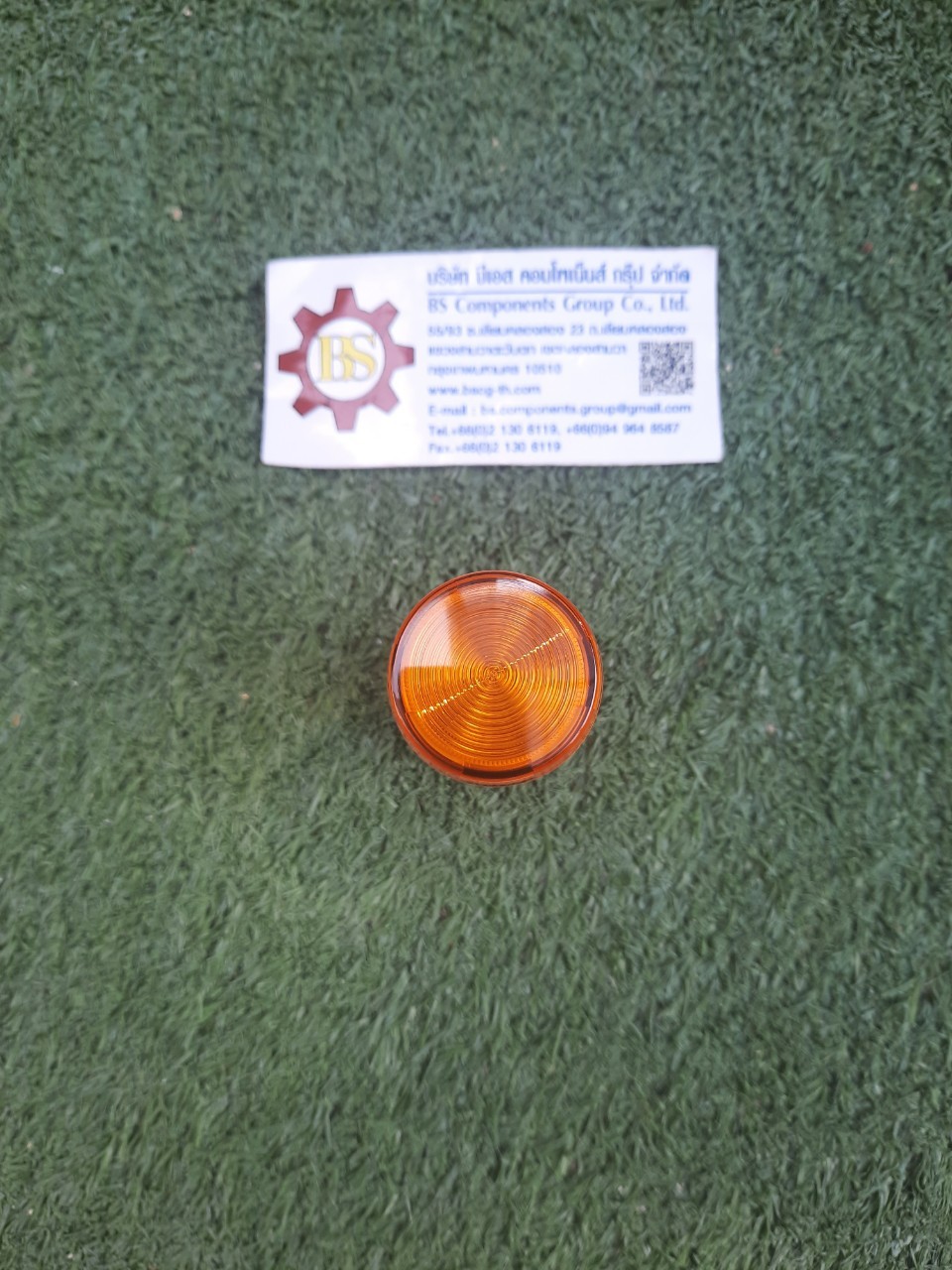 IDEC : PL Lamp 22mm YW1P-1UQM3A 220VAC เหลือง อำพัน