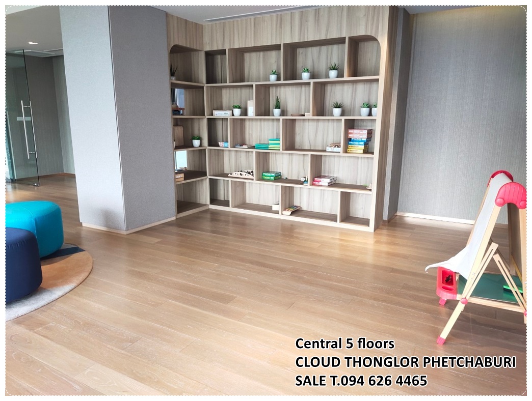 SALE CLOUD THONGLOR PHETCHABURI Cloud ทองหล่อ-เพชรบุรี 2 bed 53.68 ตร.ม. Built-in furniture ชั้น 17