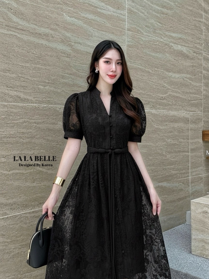 แม็กซี่เดรสลูกไม้ปักทั้งชุด2ชิ้นเดรสคอตั้งกระดุมหน้ายาวมาพร้อมซืปหลังแขนตุ๊กตาซีทูเอวเข้ารูปกระโปรงยาวซับถึงปลายชุดใส่คู่เข็มขัดถักแต่งภู่ๆสวยมากงานคุณภาพเกรดพรีเมี่ยม1:1 คัทติ้ง และ แพทเทริน์เป๊ะ ค่ะ น่ารักฝุดๆไปเลยค้ารุ่นนี้มิกซ์กับรองเท้าส้นสูงเครื่องป