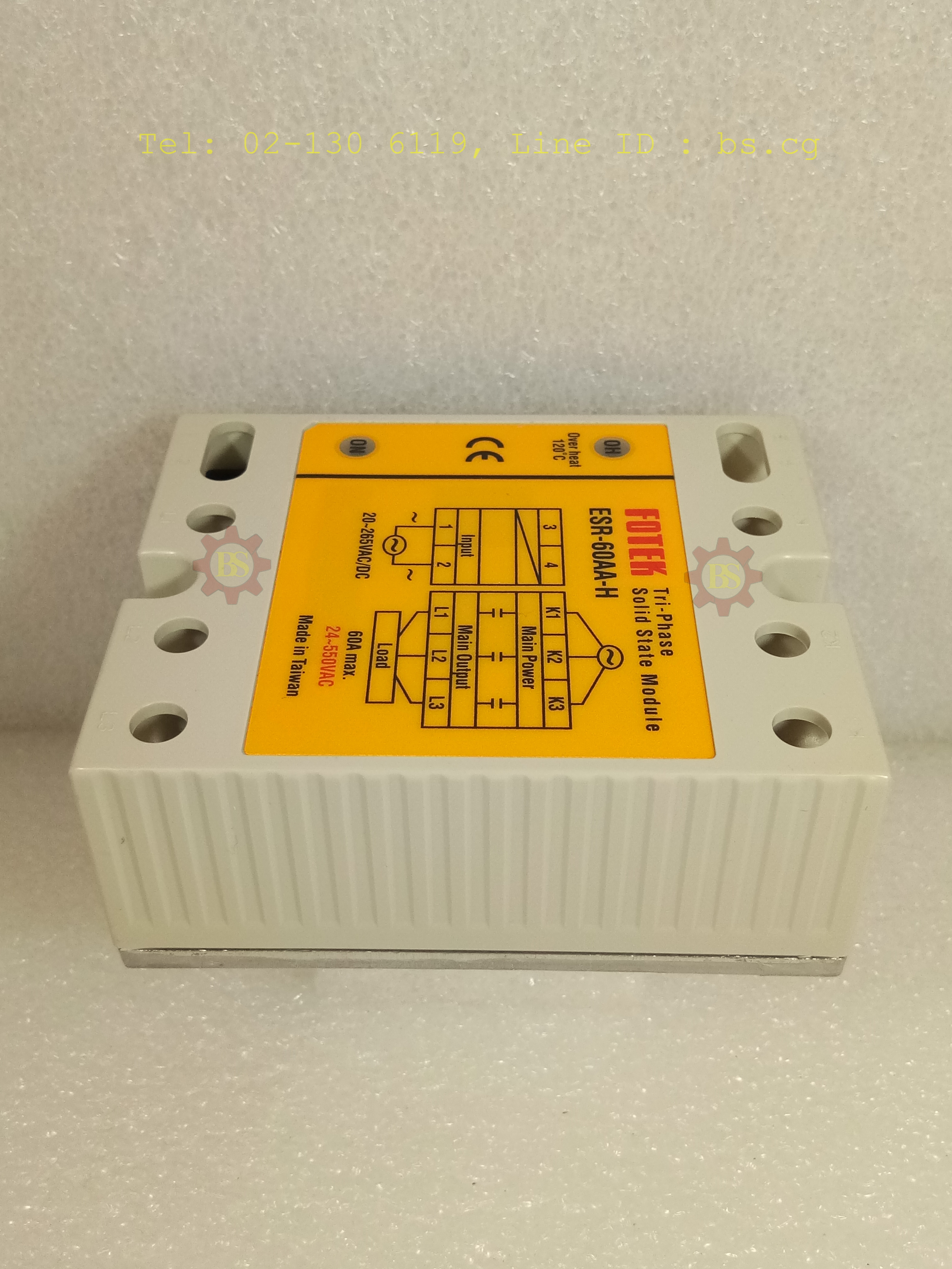 FOTEK : Solid State Module Tri-Phase ESR-60AA-H