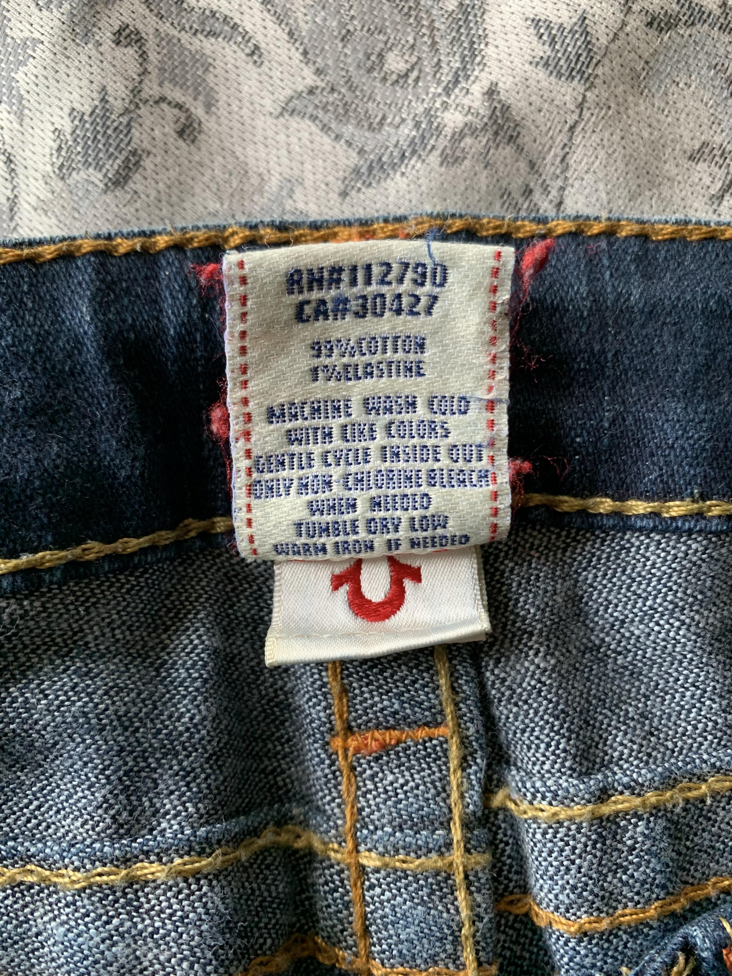 กางเกงยีนส์ผู้หญิงมือสอง TrueReligion Made in USA