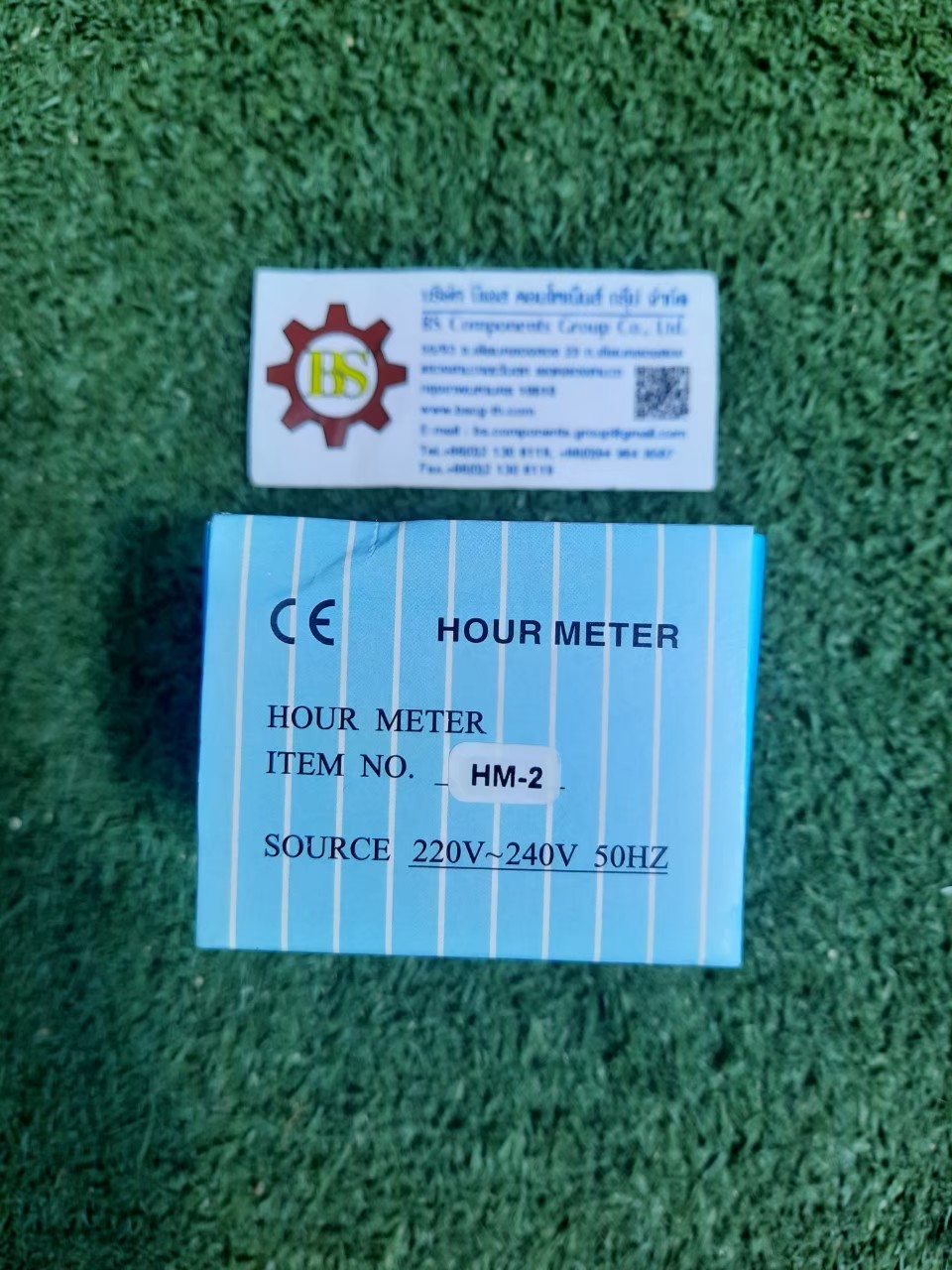 Shinohawa : นาฬิกานับชั้วโมง HM2 (ยึดราง) TC010 220VAC