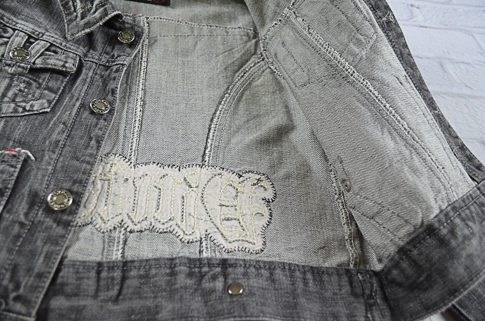 เสื้อเด็ก BUNNY JOY JEANS อกจริง28' (120) เสื้อแจ็คเก็ตยีนส์เด็กชาย มีเป๋าหน้า มีปักข้างหลังน่ารัก