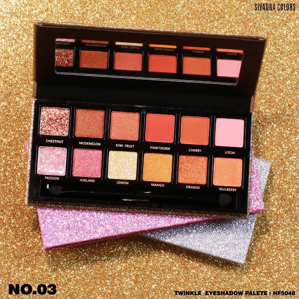 Sivanna Colors Twinkle Galaxy Eyeshadow Palette HF5048 ซีเวียน่า อายแชโดว์ พาเลท