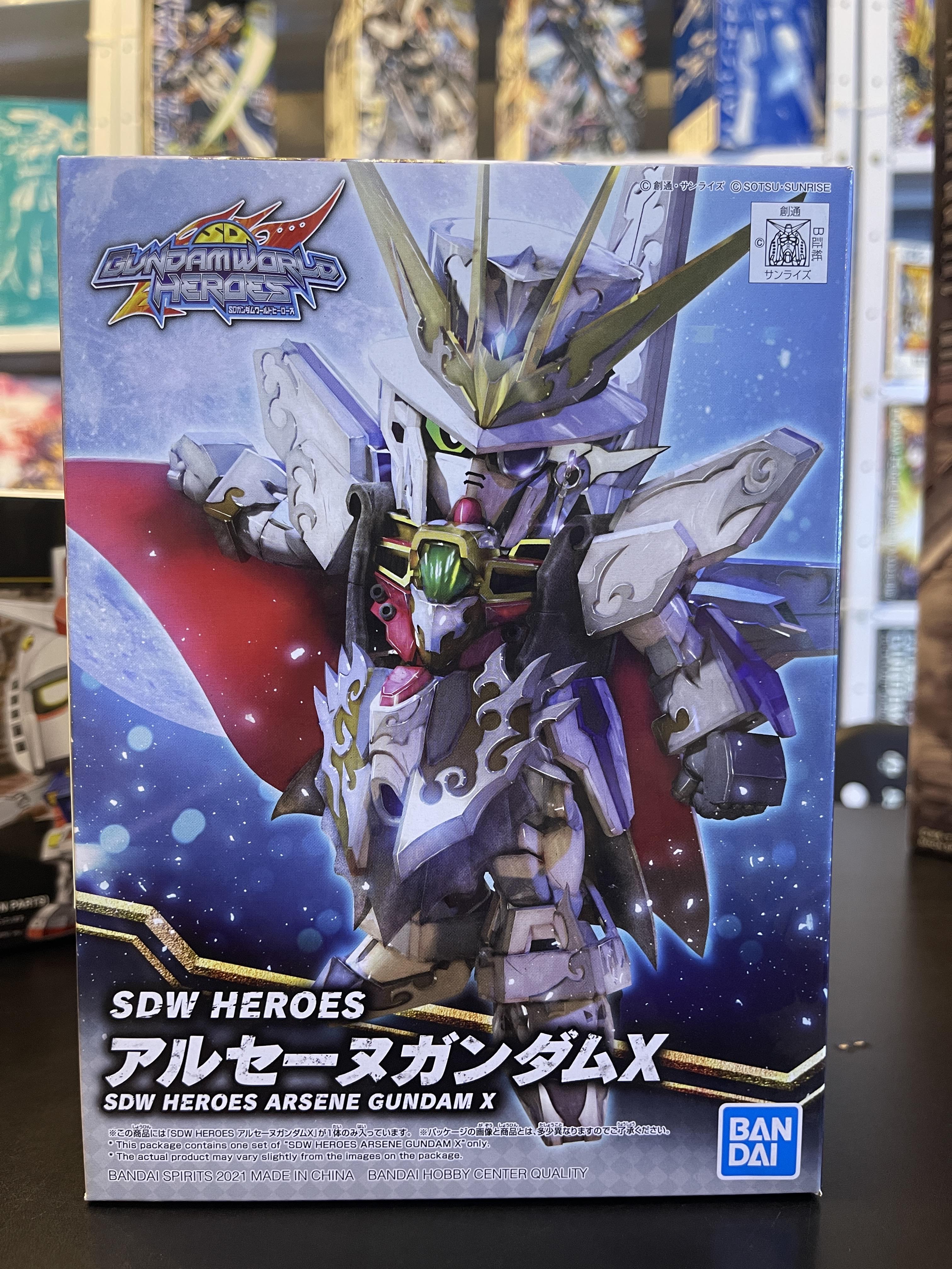 BANDAI SDW Heroes Arsene Gundam X