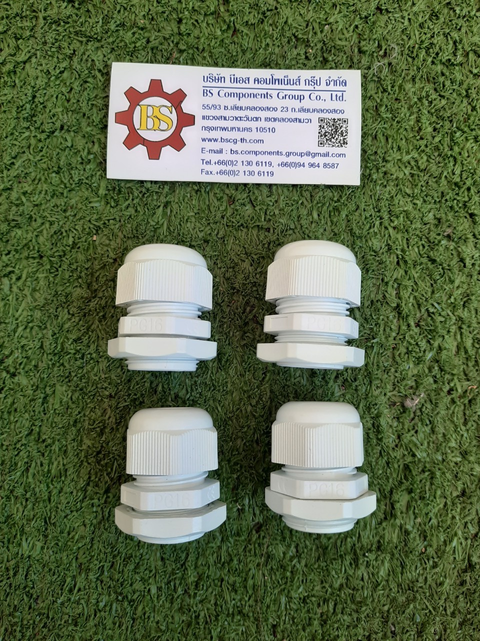 SHINOHAWA : Cable grand ไนล่อน สีเทา IP68 PG16