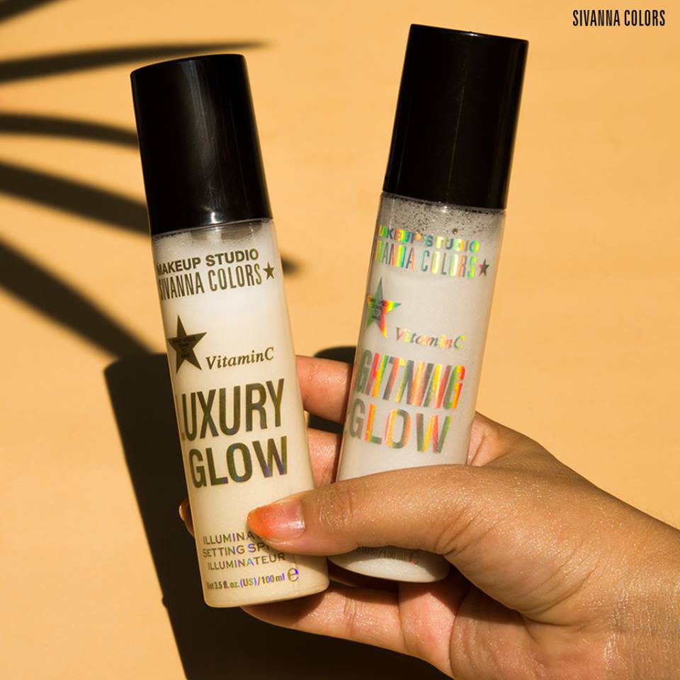 Sivanna Colors Luxury & Lighting Glow HF3003 ซีเวียน่า สเปรย์น้ำแร่หน้าเงา 100 กรัม