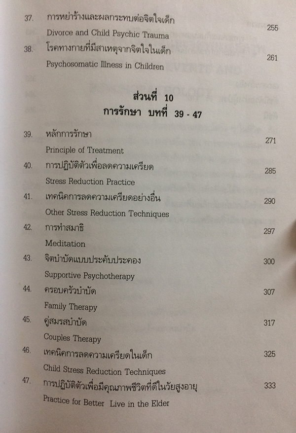 ความเครียดและอาการทางจิตเวช