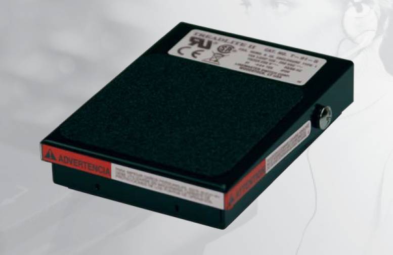 LINEMASTER : Foot Operated Switch, Treadlite II Series, SPDT, (On), 15A, 250V, 25.4 mm, VCT2x0.75sqmm.xยาว 1.5m. No.T-91-S.