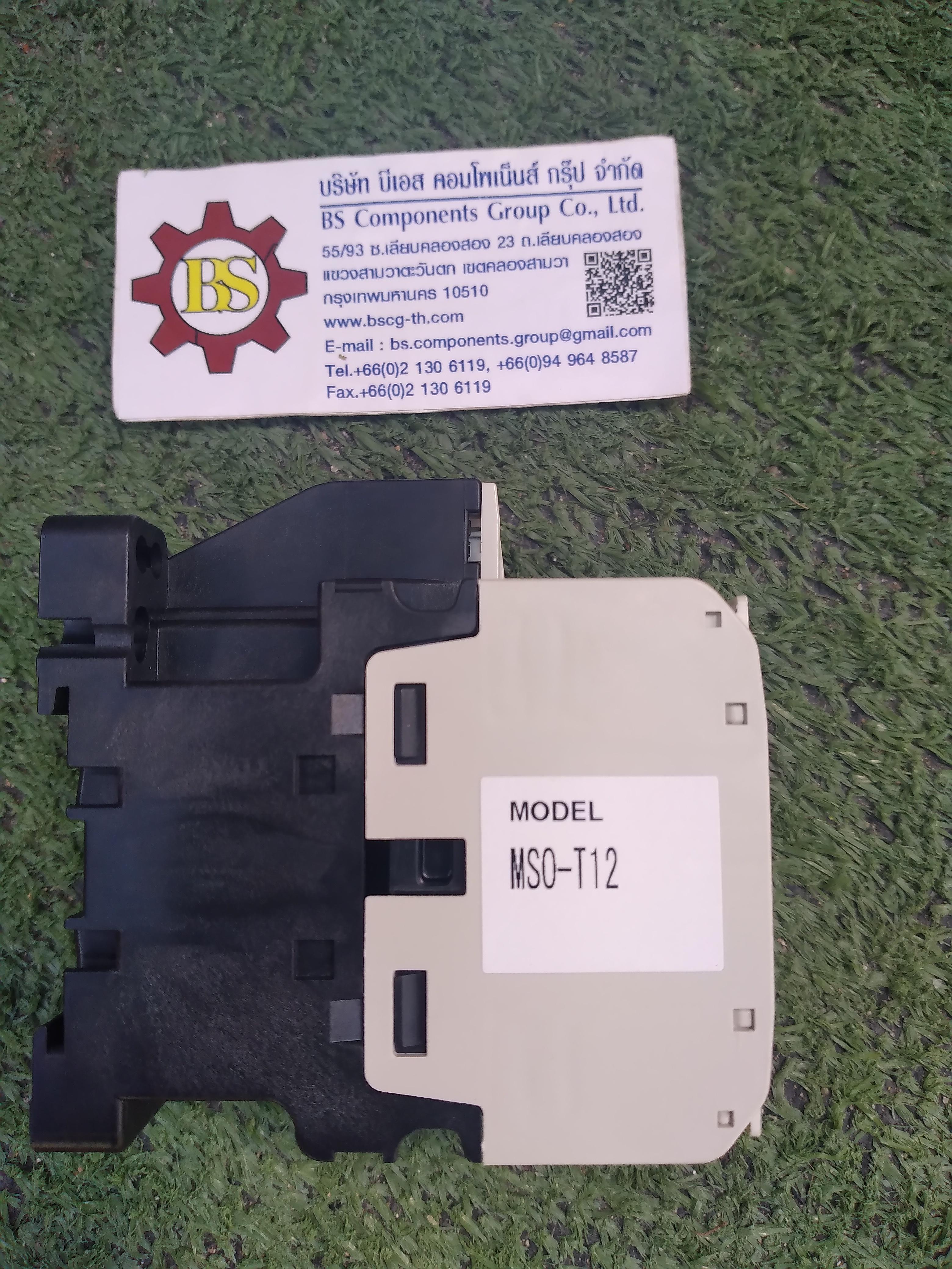 MITSUBISHI : คอนแทคเตอร์ S-T12 coil 220Vac