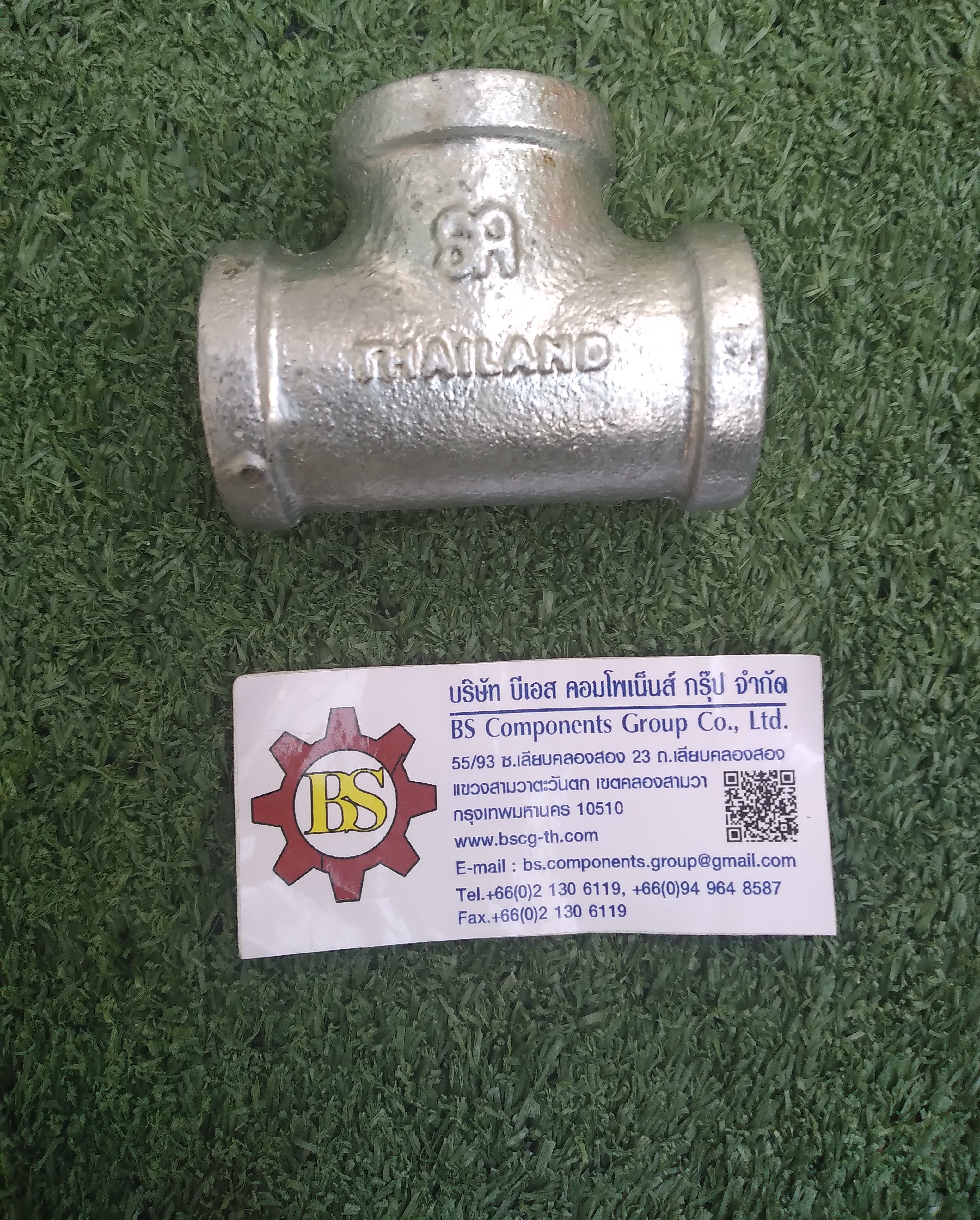 ข้อต่อ กัลวาไนซ์ สามทางเกลียวใน Size 3/4"