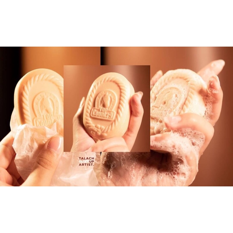 Mistine Top Country Perfumed Soap 90g สบู่หอม มิสทีน ท็อป คันทรี่ สบู่หัวม้า