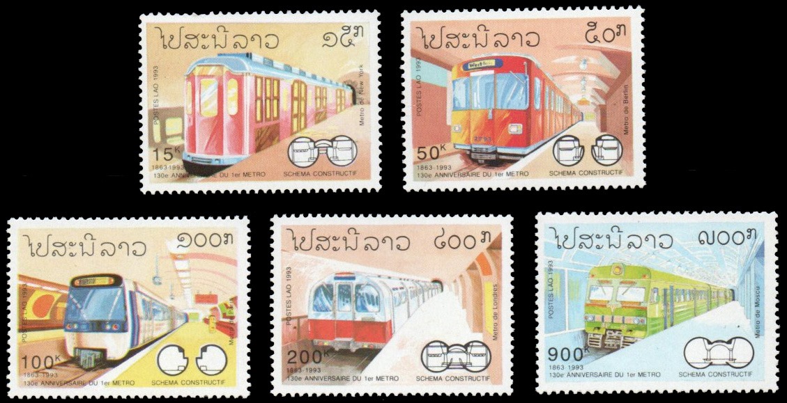 1993 130th Anniv. of Underground Railway Systems