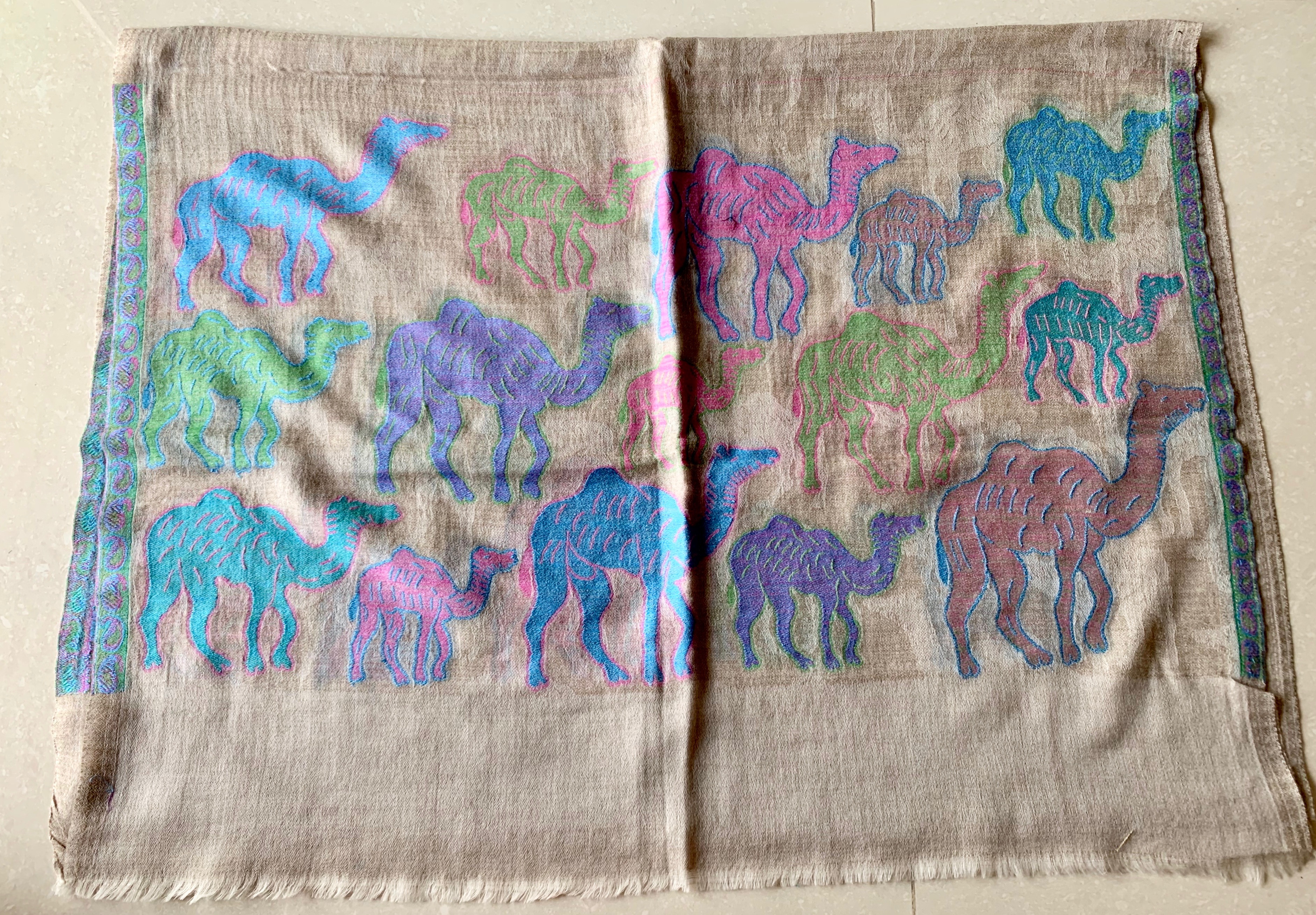 ผ้าขนสัตว์จามรี