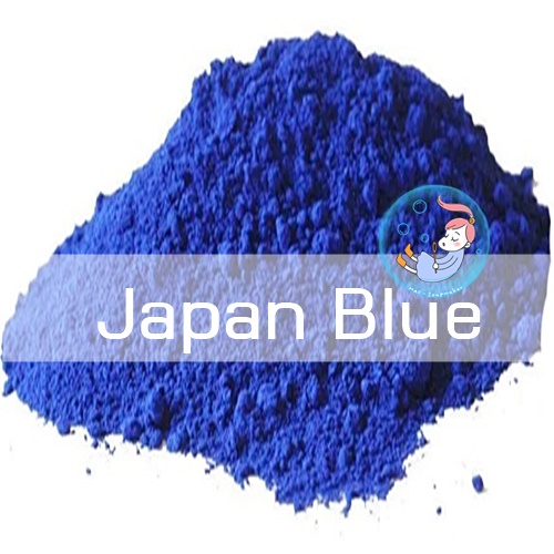Color Blue : C.I.74160 Japan Blue / สีน้ำเงิน เจแปน ชนิดผง สามารถกระจายตัวในน้ำมัน ซิลิโคน และ ผงแป้ง ผงสีต่างๆ