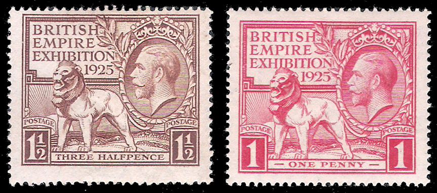 1925 King George 5 No.203-204