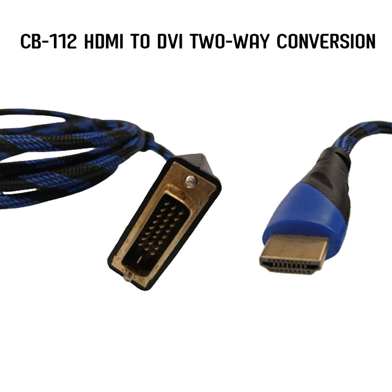 CB112 Cable HDMI M-DVI24+1 M ยาว 1.8M CA-HM-DV-02M01