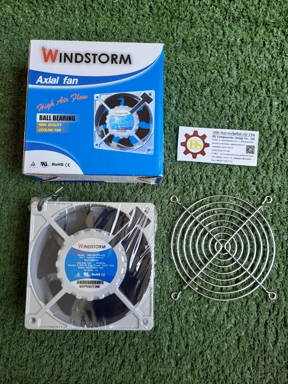 WINDSTORM : พัดลม WB123H7PS-A2L-G (G12038-A2)