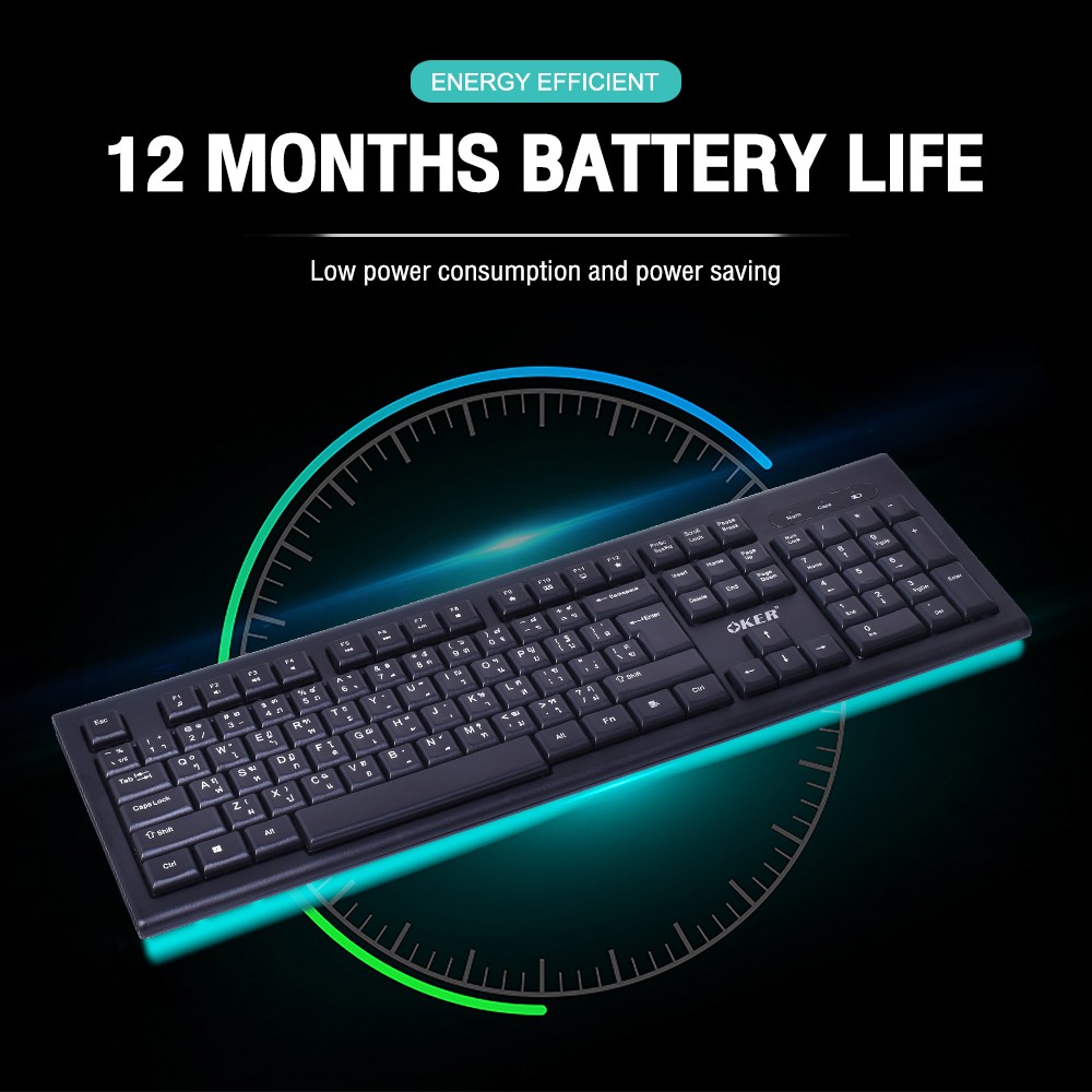 K-289 OKER KEYBOARD+MOUSE Wireless KB-KM-OK-K289B