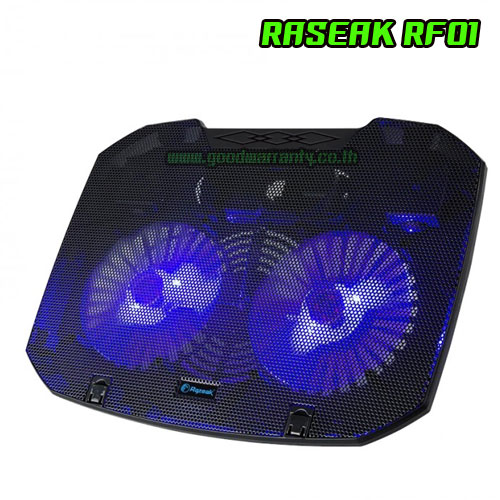 RAZEAK RF-01 Razeak พัดลมโน๊ตบุ๊ค สำหรับขนาด 12.1-17" RF-01 FA-RZ-FA-R01BK,RE,BU