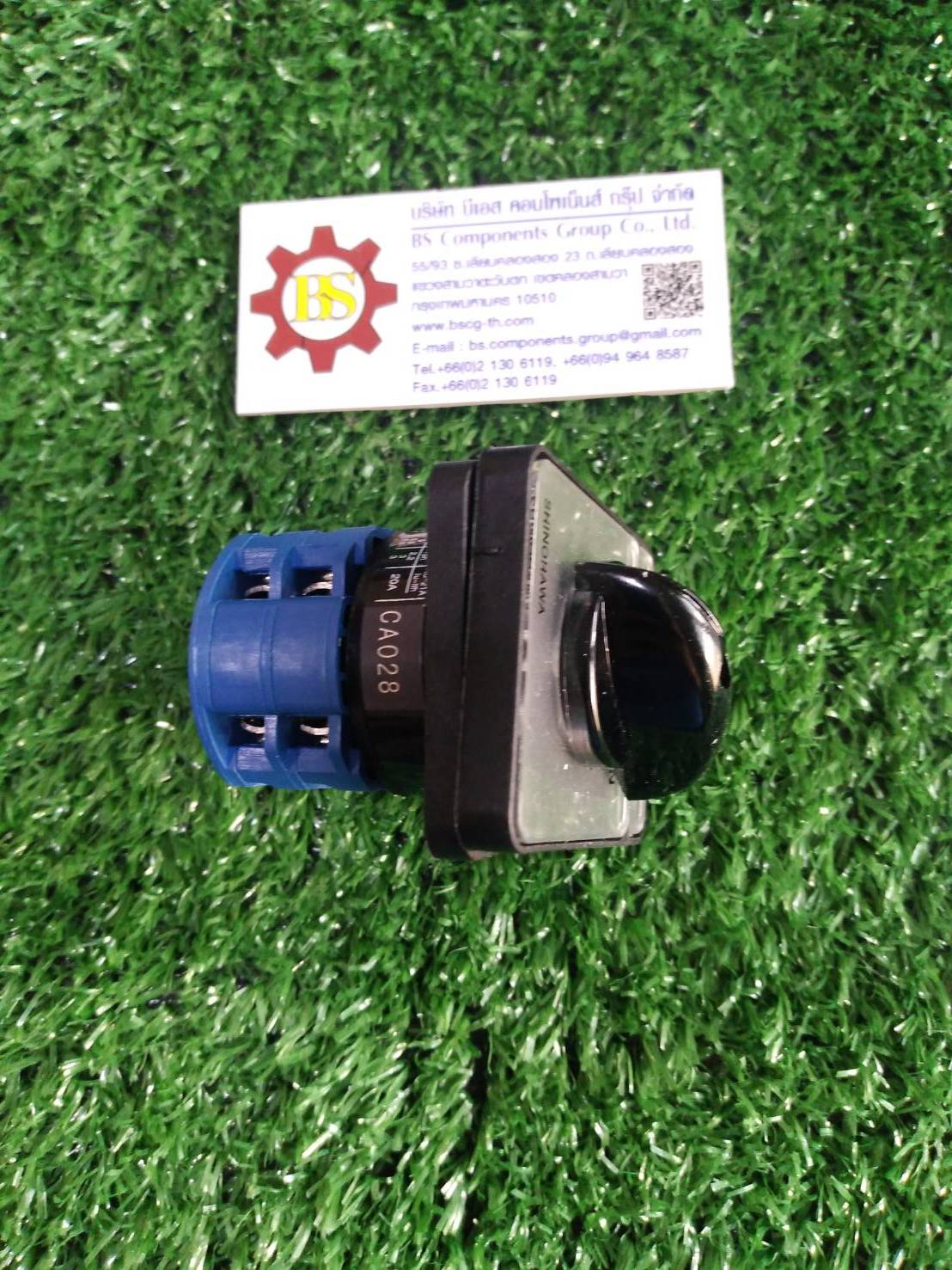 Shinohawa : ซีเล็คเตอร์ OFF-ON 48x60 16A 2ชั้น 4NO (AS006)