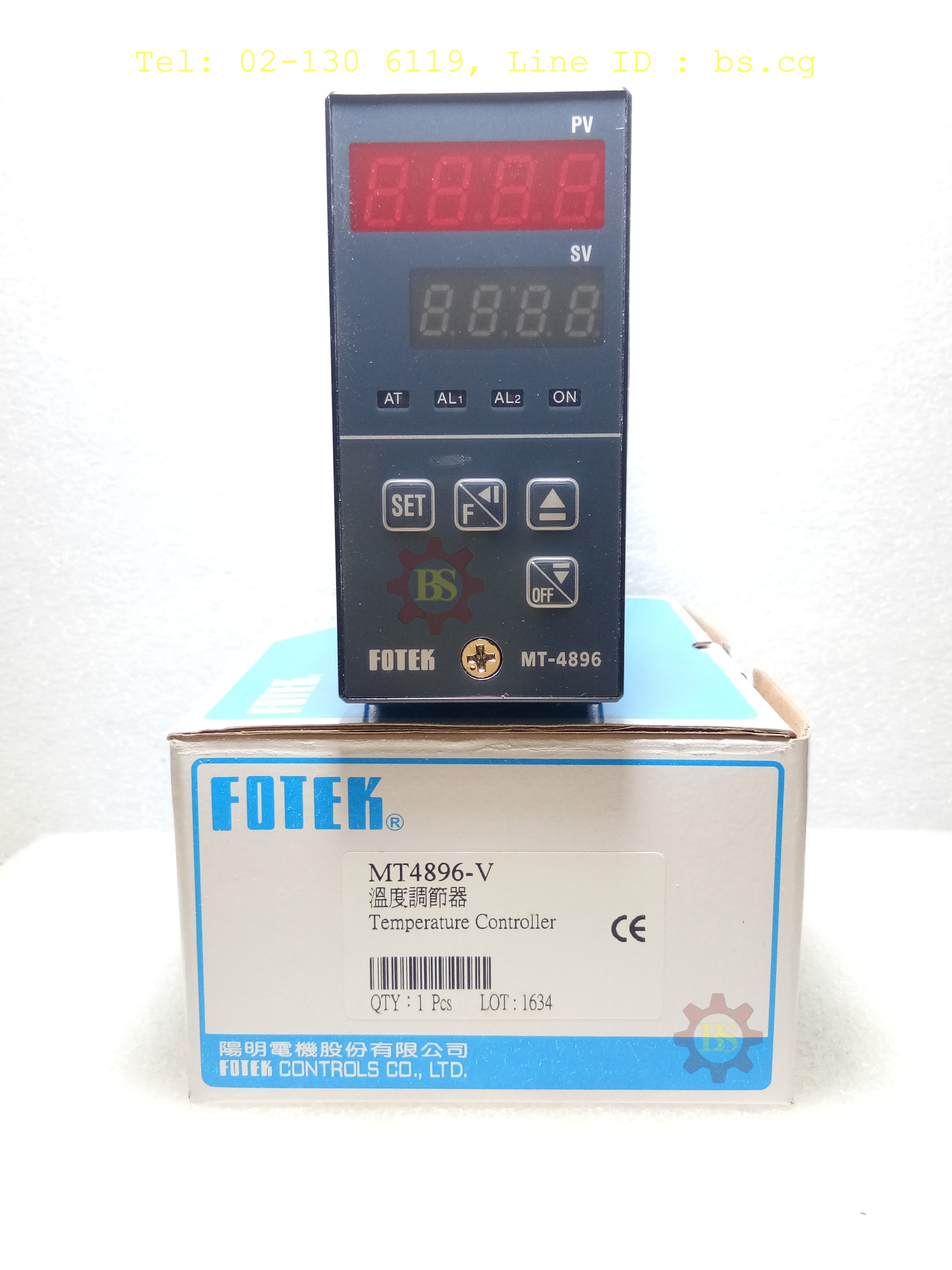 FOTEK : Temperature Controller MT-4896-V