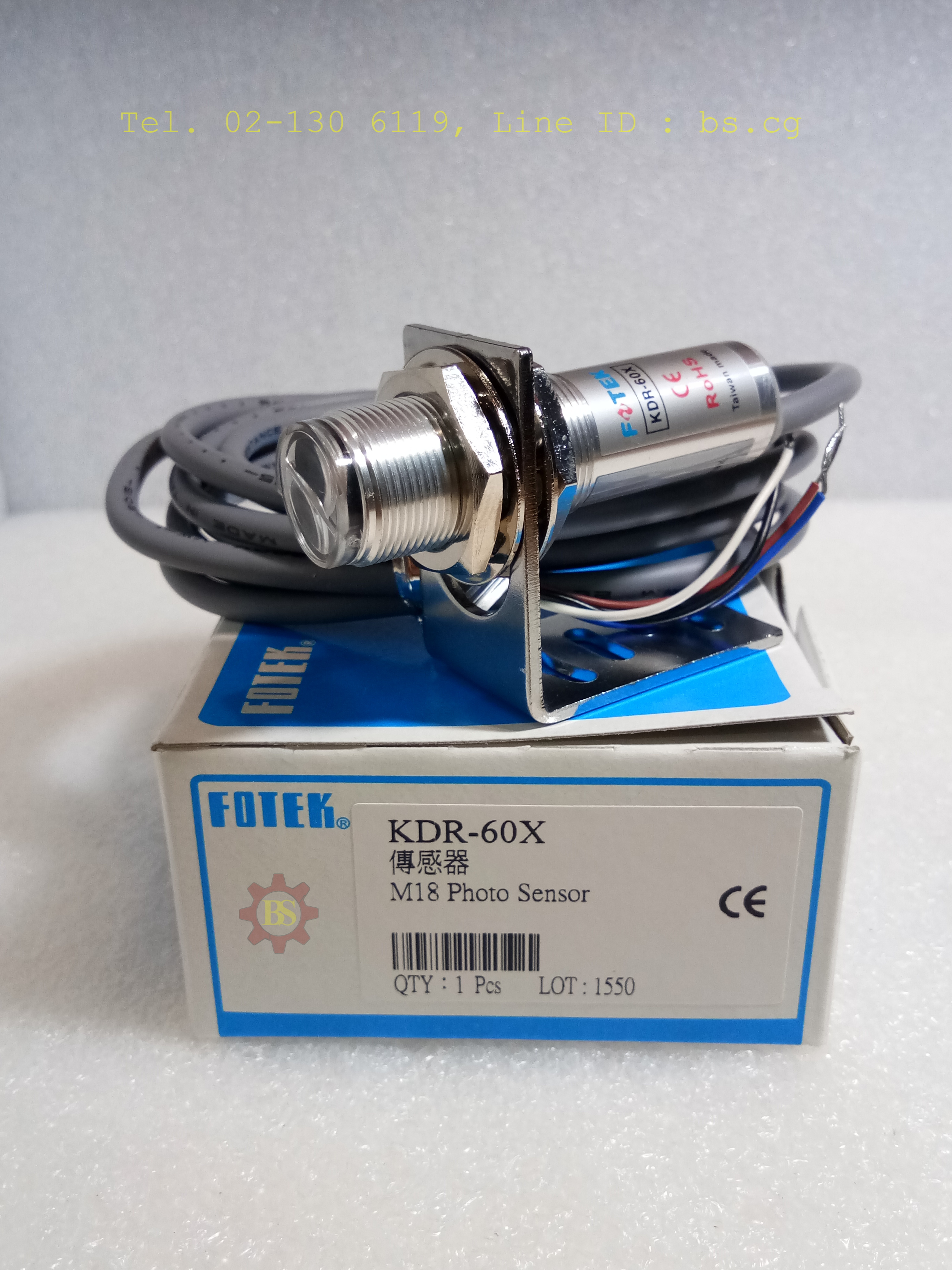 FOTEK: M18 Photo Sensor KDR-60X