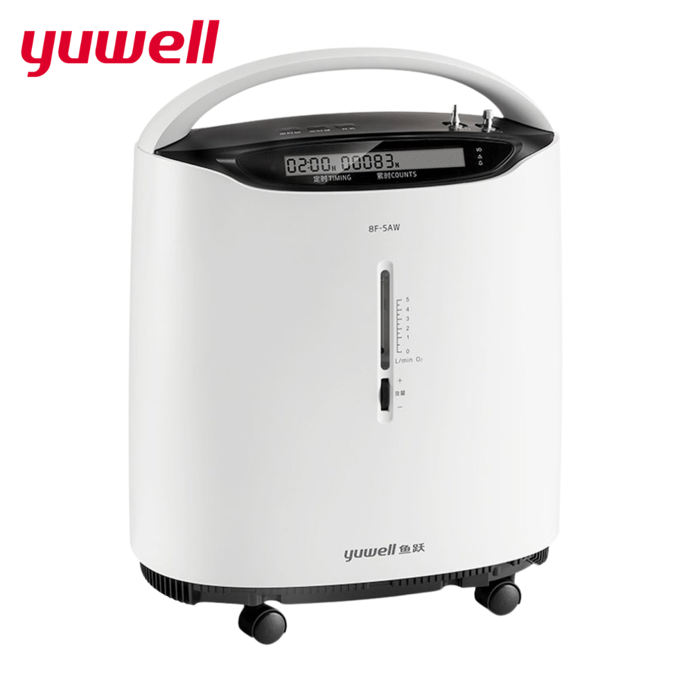 Yuwell 8F-5AW เครื่องผลิตออกซิเจน 5 ลิตร