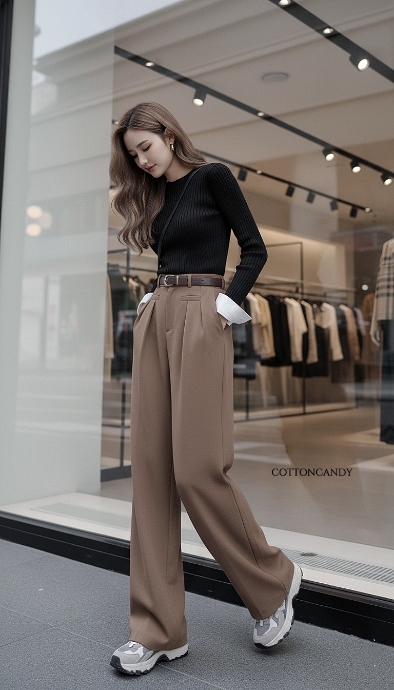 Tag#cottoncandy กางเกงfreesize รุ่นล่าสุดของทางรุ่น รุ่นนี้การันตีเนื้อผ้าเลยคร่าา ผ้าเนื้อดีมากๆ มีน้ำหนักทิ้งตัวสวยใส่สบายสุดๆ ดีเทลเก็ๆมา+เข็มขัดร