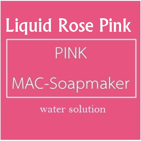 Color Pink : Liquid Rose Pink(Pink) สีชมพูกุหลาบ(ชมพู) ของเหลว: สีละลายนำ้
