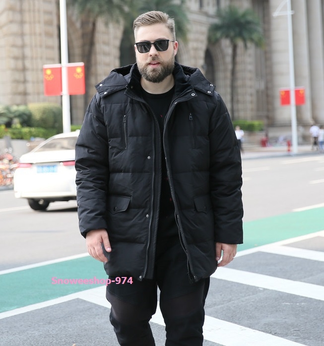 เสื้อขนเป็ดคนอ้วน เสื้อกันหนาวบิ๊กไซส์ ฟังก์ชั่นครบใส่ติดลบ 40 รอบอกใหญ่ถึง 67 นิ้ว