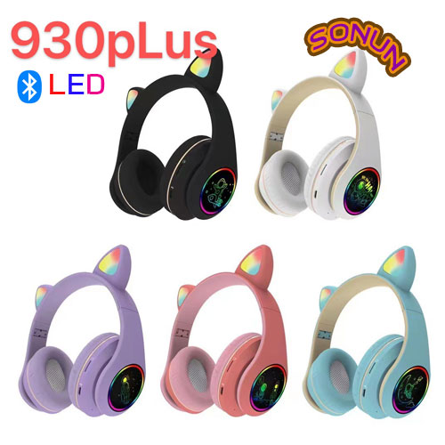 930plue SONUN BLUETOOTH HEADPHONE LED HP-HM-SN-930XX