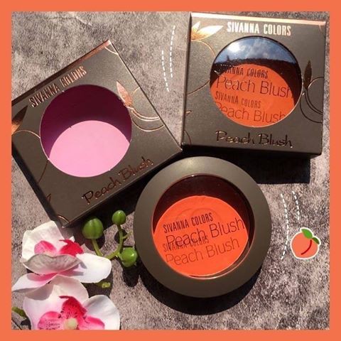 Sivanna Colors Peach Blush HF6017 ซีเวียน่า ปัดแก้ม พีช 8 กรัม