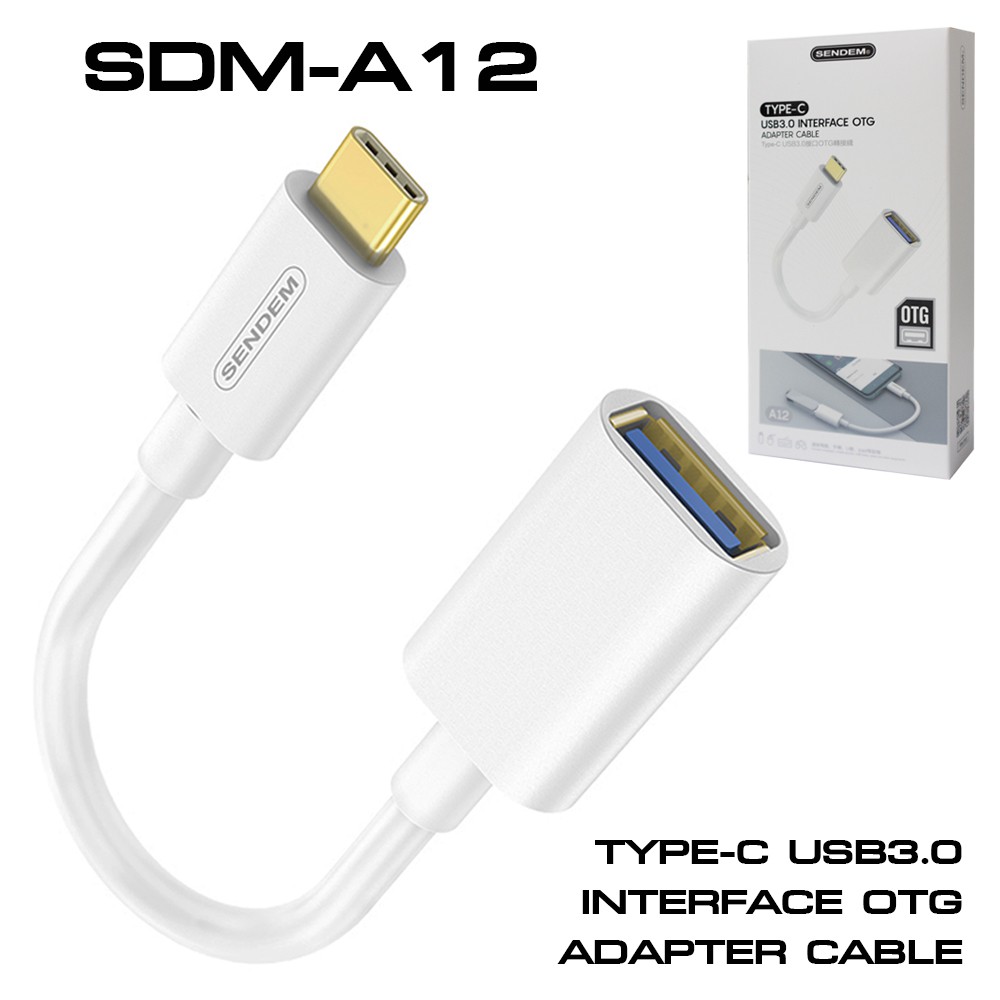 SDM-A12 SENDEM TYPE C TO USB3.0 US-SD-TC-A12WH