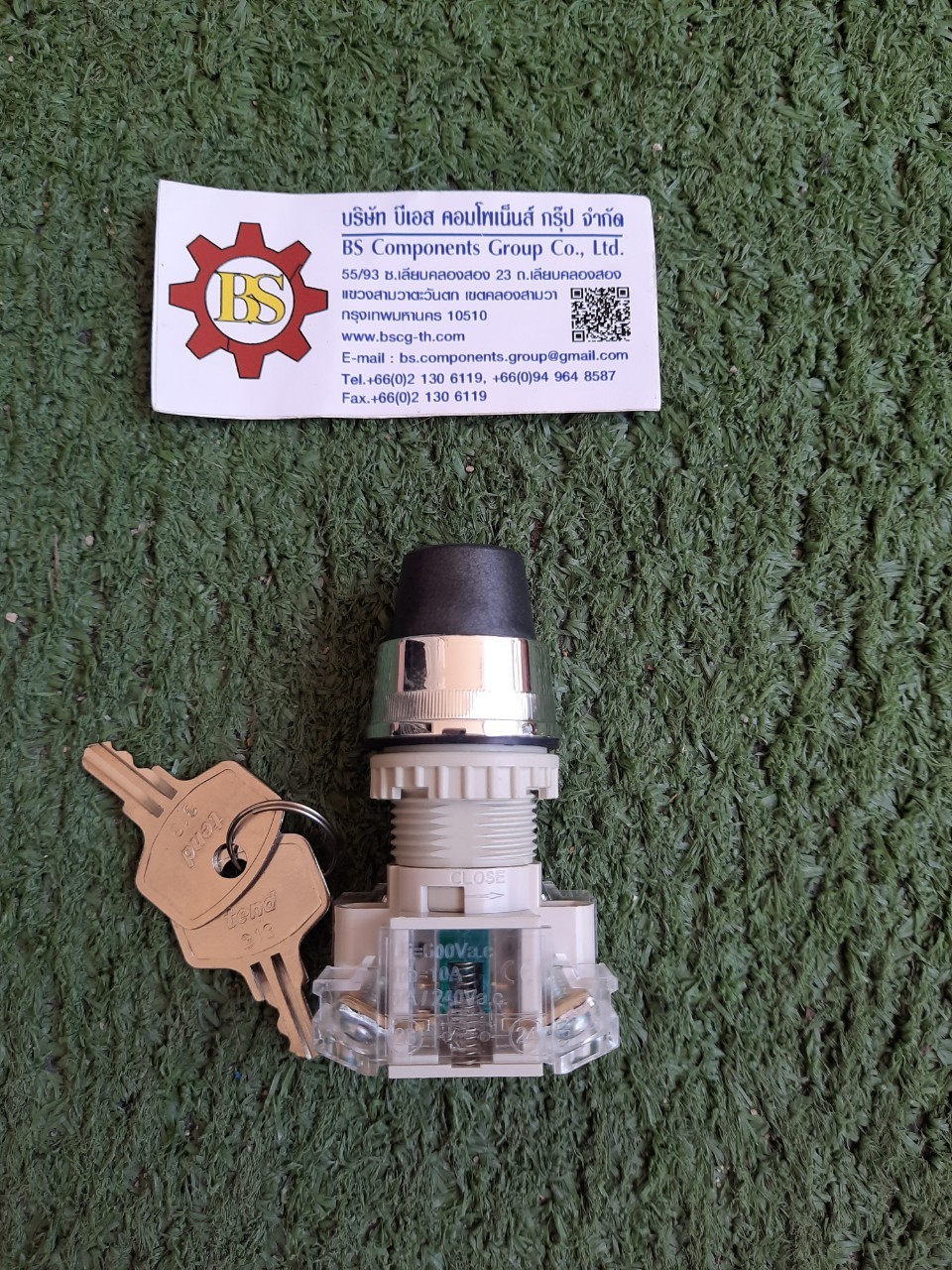 TEND : สวิทช์กุญแจ 22/25mm. T2KSR2-1C