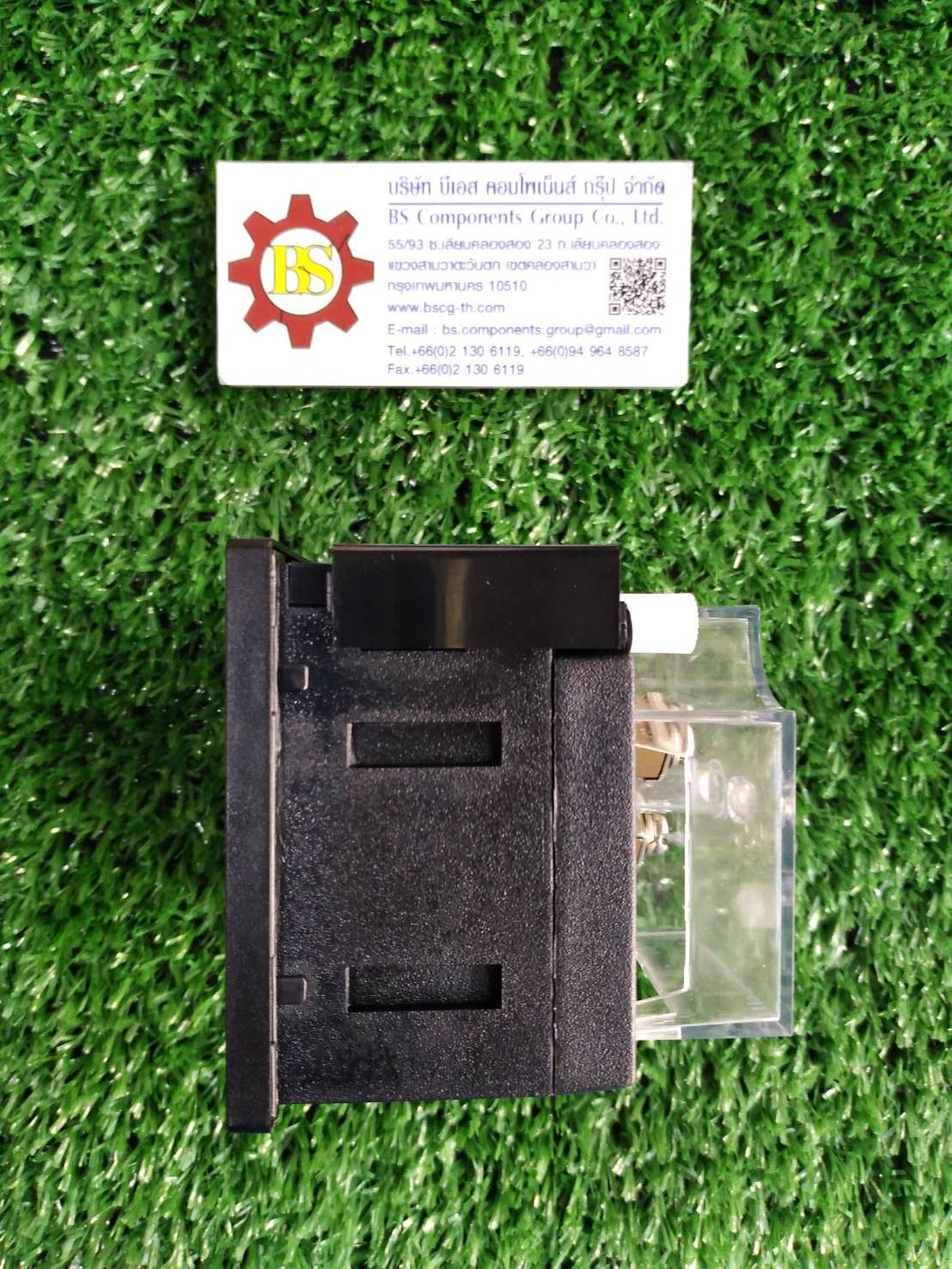 SHINOHAWA : AC Amp meter CA-72 72x72mm. 15/5A (รูเจาะ68x68mm.)