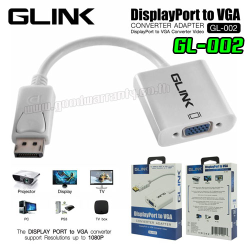 GL002 GLINK DISPLAY / M TO VGA / F CA-DP-VG-GL002